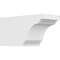 Ekena Millwork Standard Pescadero Architectural Grade PVC Rafter Tail, 5"W X 6"H X 12"L RFTP05X06X12PEC - alternate 1